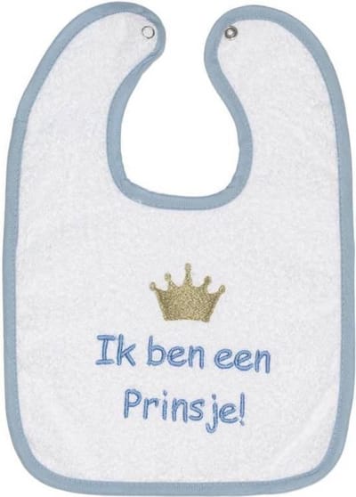 ISI MINI - Slabbetje - Tekst: Ik ben een prinsje