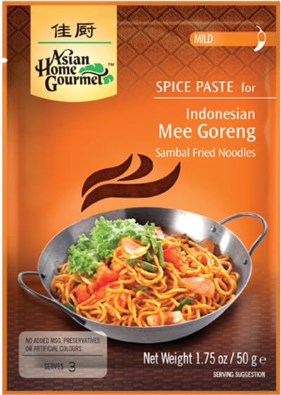 Asian Home Gourmet Indonesische Bami Goreng 12 x 50 g