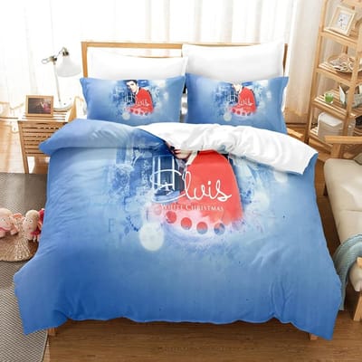 3D Elvis Presley Beddengoedsets Dekbedovertrekset Met Kussensloop Twin Full Queen King Beddengoed Dekbedovertrek 140X200cm 2pcs