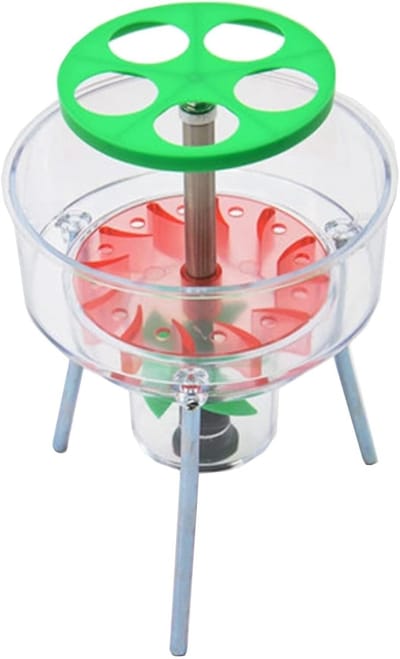 Turbine Model - Educatief Speelgoed - Natuurkunde Experiment - Afneembaar Ontwerp - 220x140mm
