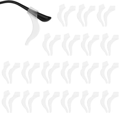 Zachte Siliconen Lenzenvloeistof Oor Haken - Antislip Bril Oor Grips Houder Tips - Lichtgewicht Oogglas Pad voor Zonnebril en Lezen