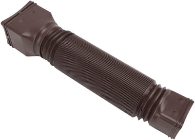 Dailygoods- Regenpijp Verlenger Flexibel - Intrekbare Afvoer - Dakgoot Accessoire - Waterdicht - PE/ABS Materiaal - 20-59 Inch Buismaat - Afvoerbuis
