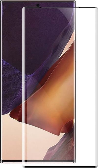 Shop4 - Samsung Galaxy Note 20 Glazen Screenprotector - Edge-To-Edge Gehard Glas Transparant