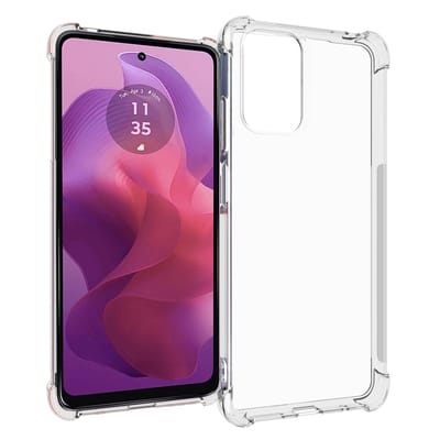 imoshion Hoesje - Geschikt voor Motorola Moto G04 / Motorola Moto G24 - Shockproof Case - Transparant