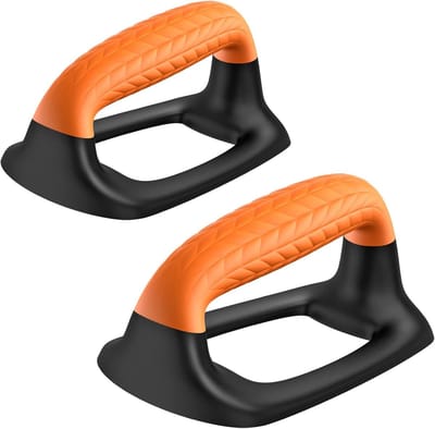 Push Up Bars voor Calisthenics en Fitness, Stevige Handstand Bars met Comfortabele Grip, Ondersteunt tot 500lbs, Ideaal voor Krachttraining en Thuis Workouts