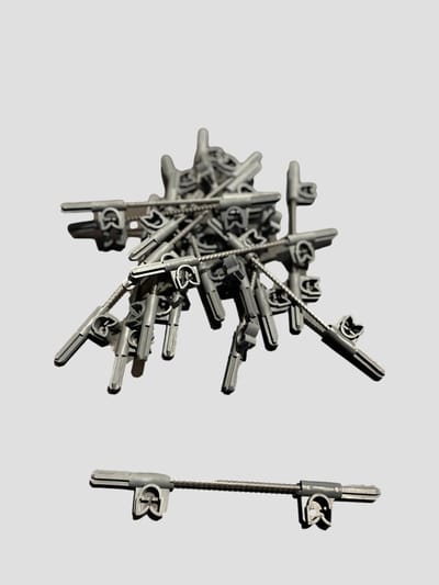 100x Duo-afstandhouder | wanddikte 350mm & betondekking 30mm