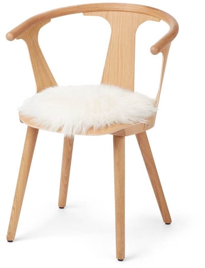 Sheepskin House - Stoel Cover Premium - Langharig - Nieuw Zeeland - D34cm