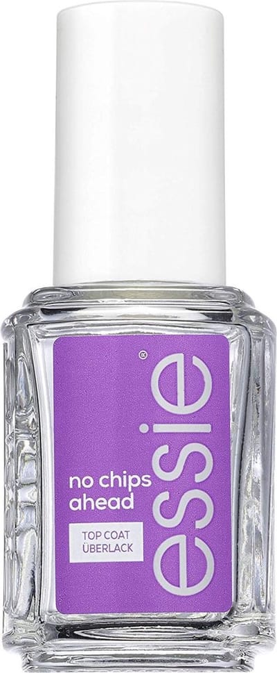 essie - nagelverzorging - no chips ahead top coat - topcoat tegen afbladderen van nagellak met acrylhars - 13,5 ml