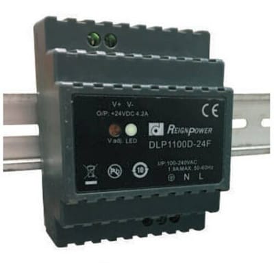 Dehner Elektronik DLP 1100D-12F DIN-rail netvoeding 8.3 A 100 W Aantal uitgangen:1 x Inhoud 1 stuk(s)