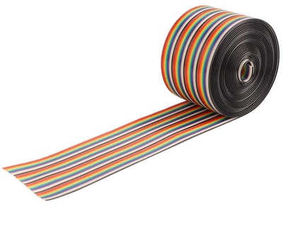 Dailygoody - Flat Ribbon Kabel - 40-Pole 3 Meter - 28AWG - 300V - Elektronische Apparatuur - Hoge kwaliteit - Geschikt voor diverse toepassingen - Fl