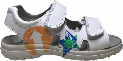 Naturino velcro pijl lederen sandalen Havasu wit mt 29