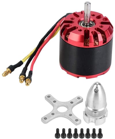 Dailygoody - Borstelloze scootermotor - Sensorloze motor - Krachtige prestaties - C4250 model - Voor elektromodelleren - Ideaal voor elektrische scoot