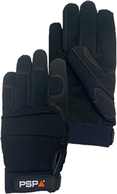 PSP 39-600 Mechanic Winter Black Pro Gevoerde Werkhandschoen