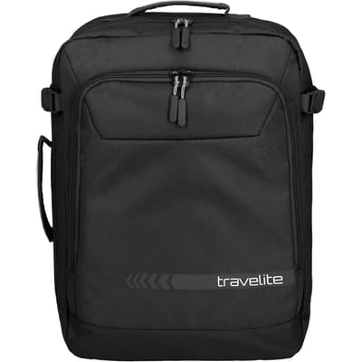 Travelite Kick Off Cabin Size Duffle/Backpack 35L (handbagage tas + rugzak) 01 - Zwart