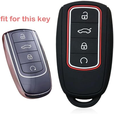 Autosleutelhoesje Schaal Cover Voor Chery Tiggo 8 Plus 7 Pro Tiggo 8 Pro Arrizo 5 2021 gray