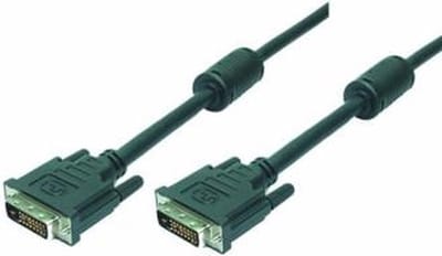 DVI Cable LogiLink 2 m Black
