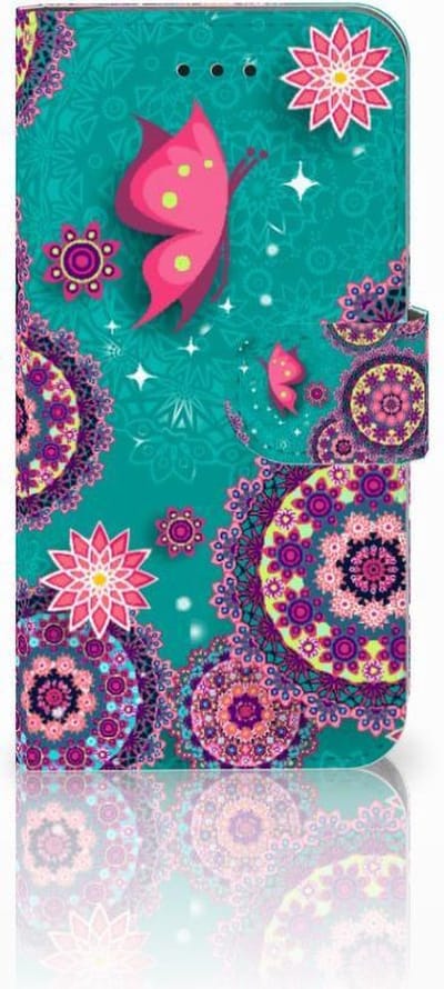 Apple iPhone X | Xs Hoesje Cirkels en Vlinders