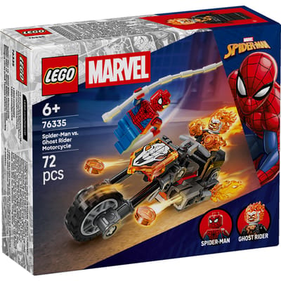 LEGO Marvel Super Heroes LEGO® MARVEL SUPER HEROES 76335 Spider-Man VS Ghost Rider op zijn motorfiets (76335)