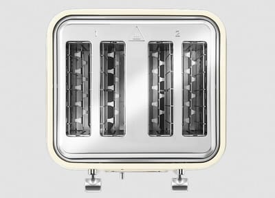 Morphy Richards Verve 4-Slice 4 snede(n) 1880 W Chroom, Crème