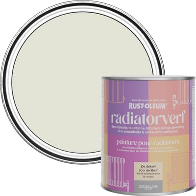 Rust-Oleum Beige Radiatorverf Zijdeglans - Portlandse Steen 750ml