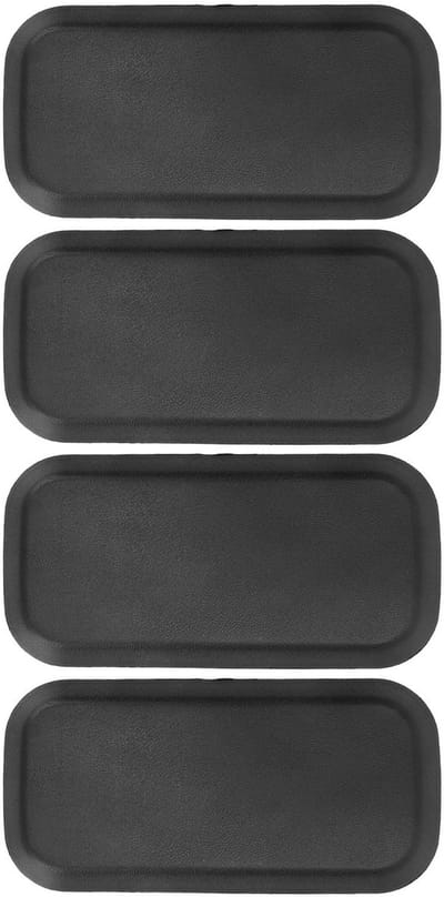 Dailygoods- Seat Base Caps Hittebestendig - 4 Stuks - Bescherming - Interieurverzorging - Geschikt voor T5/T5.1/T6/T6.1 - Hoogwaardige Kwaliteit - Stoelbasisdoppen
