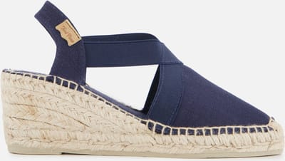 Toni Pons Espadrille Ter Sandalen blauw Leer - Dames - Maat 41