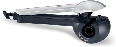 Automatische Krultang - Haarstyler - Perfecte Krullen Maken - Ionische Anti-Frizz Technologie - 6 Temperatuurstanden - Zilver