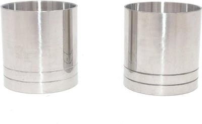 Cocktail Jigger Set van 2 - Roestvrij Stalen Maatbekers voor Perfecte Drankmixen - 35 ml