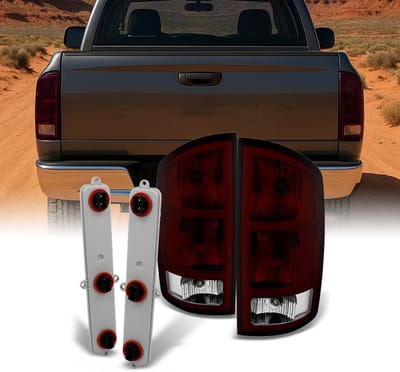 Achterlichten Set voor Dodge Ram Pickup Truck Donkerrood