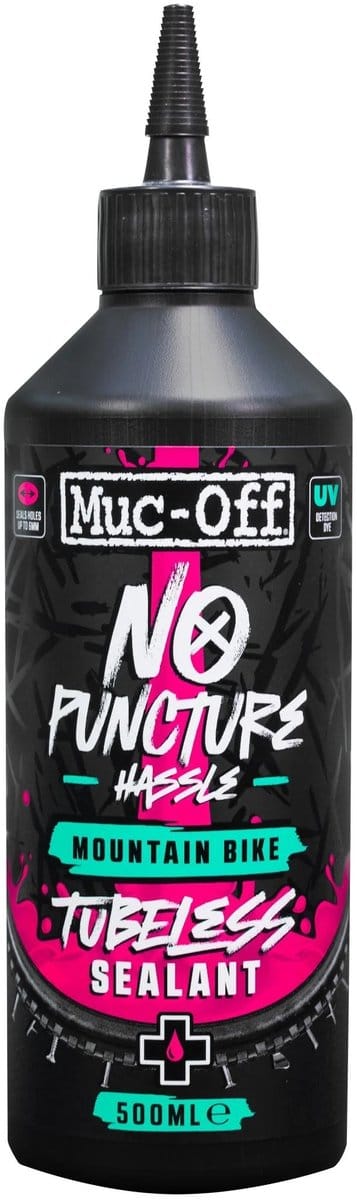 Muc-Off No Puncture Hassle - Tubeless Sealant - Bandenafdichtmiddel - 500ml - Met UV-detectiesysteem