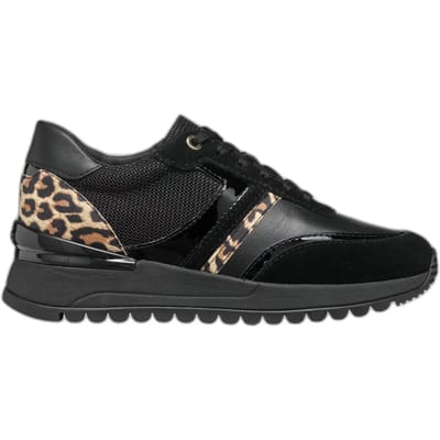 Geox D Desya A Schoenen Zwart EU 37 Vrouw