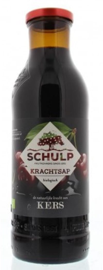 Schulp Krachtsap Kers bio (750ml)