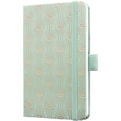 Sigel weekagenda Beauty 2026 - formaat A6 - Mystic Aquamarin - hardcover - SI-J6356
