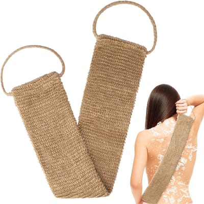Rugschrubber - Wasband - Doucheborstel - Badhanddoeken - Exfoliërende handdoeken - Back Scrubber - Exfoliating Glove - Voor Lichaam, Rug en Schouders