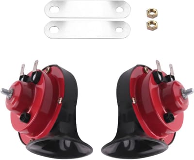 Luid Signaal - Extra Luid - Veilig Verkeer - 300DB Geluid - 12 Volt - Zwart