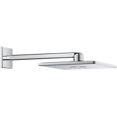 Grohe Rainshower SmartActive 310 Cube overhead shower set with 2 spray types and wall connection 26479000