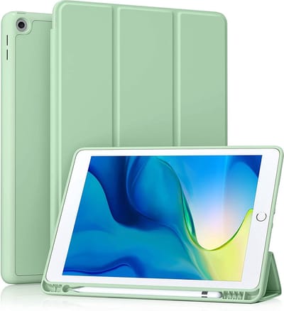Hoesje geschikt voor iPad 2022/2021/2020 10.2 inch 7e/8e/9e generatie Magnetisch Inklapbaar Opvouwbaar Bookcase Cover Hoes