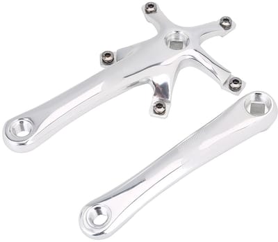 Dailygoods- Crankarmen 170mm - Aluminium Legering - Lichtgewicht - Schokbestendig - Geen Overlap - Duurzaam Ontwerp - Fietskrans