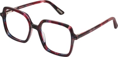 Frank and Lucie Eyeclass leesbril + soft pouch cherry dusk +1