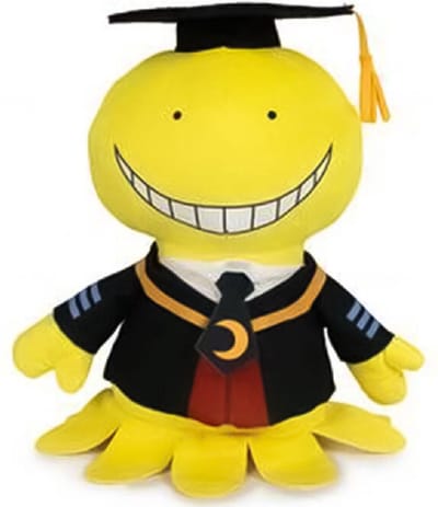 Koro Sensei - Assassination Classroom Anime Pluche Knuffel 22 cm - Anime Manga Plush Toy - Speelgoed Knuffels voor Kinderen Jongens Meisjes