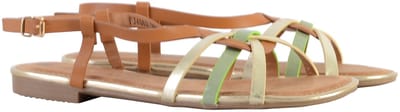 Platte sandalen