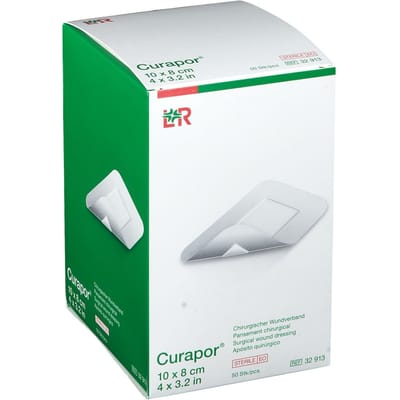 Curapor Verband Adh Steriel 8cm x 10cm 32913 50 Pleister