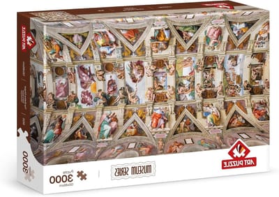 Puzzel 3000 stukjes - Legpuzzel Kunst - Ontspannen Tijdverdrijf - Klassiek Kunstwerk - 120 x 85 cm - Multicolor