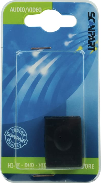 Scanpart HDMI koppelstuk - Female naar female - verbinder - 4k - Recht