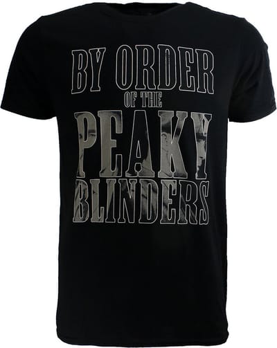 By Order Of The Peaky Blinders Official T-Shirt - Officiële Merchandise - L