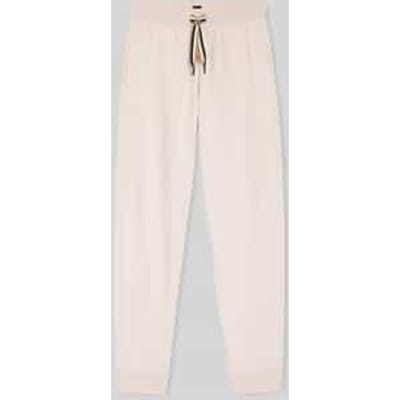 regular fit sweatpants van katoenmix model 'CP STRIPE_PANTS CUFF'