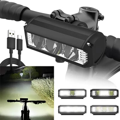 P90 Fiets Licht Led 1800 Lumen oplaadbaar