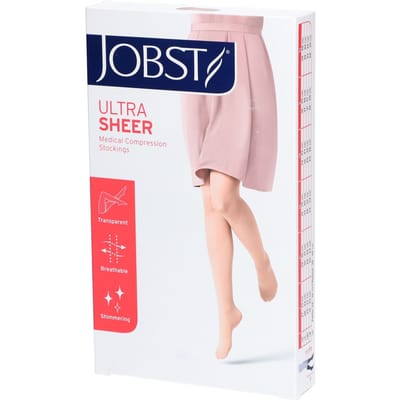 Jobst Ultrasheer Kniekous Klasse 2 AD Petit Softfit Zwart Medium 1 Kousen
