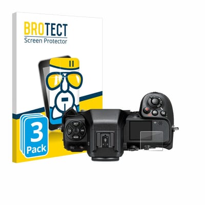 Screenprotector 3 Stuks voor Nikon Z 8 (Schouderdisplay) Beschermglas transparant