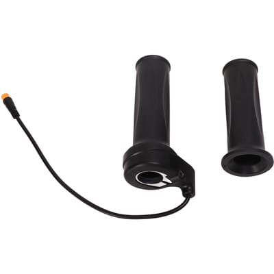1 Paire de Poignées Accélérateur pour Vélo Électrique Universelles Sensibles Poignée Accélérateur Scooter avec Joint Étanche pour Conversion black